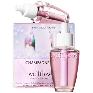Bath and Body Works New Look! Champagne Toast Wallflowers 2-Pack Refills
