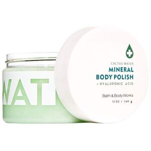 Bath and Body Works CACTUS WATER Hyaluronic Acid Mineral Body Polish 12 Ounce
