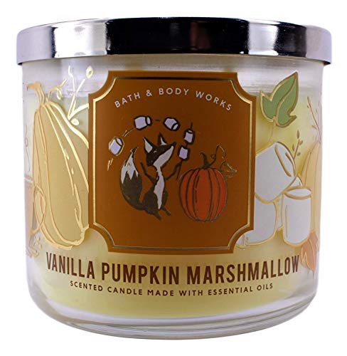 White Barn Bath and Body Works Vanilla Pumpkin Marshmallow 3 Wick Scented Candle 14.5 Ounce | The Storepaperoomates Retail Market - Fast Affordable Shopping