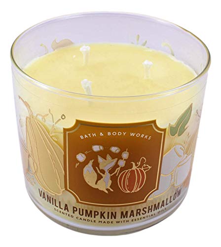 White Barn Bath and Body Works Vanilla Pumpkin Marshmallow 3 Wick Scented Candle 14.5 Ounce | The Storepaperoomates Retail Market - Fast Affordable Shopping
