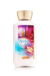 Bath and Body Works Amber Blush Lotion 8 Ounce Retired Fragrance