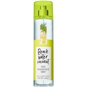 Bath and Body Works Beach Water Coconut Fine Fragrance Mist 8 Fluid Ounce