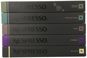 50 Nespresso OriginalLine Capsules variety pack: Intense Family – ”NOT compatible with Vertuoline”