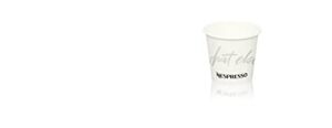 Nespresso Espresso Disposable Paper Cups, 100 Milliliter, 4 Ounces – 50 Count
