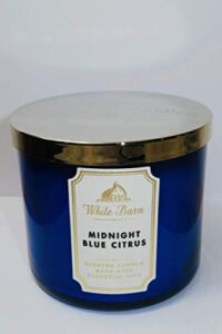 Bath and Body Works Midnight Blue Citrus 3-Wick Scented Candle Unisex Candle 14.5 oz