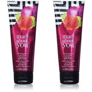 Bath & Body Works Mad About You Body Cream 8 Oz (Pack of 2)