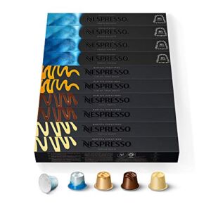 Nespresso Original Line Iced Coffee & Flavored Barista Variety Pack, 100Count