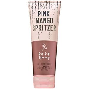 Bath and Body Works Pink Mango Spritzer Ultra Shea Body Cream 8 Ounce 2018 Limited Edition