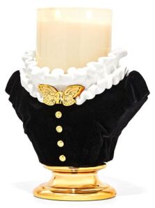 Bath & Body Works Candle Holder Compatible and White Barn 3-Wick Candles – 2021 Halloween – Select Your Favorite! (Candle NOT Included) – Miss Headless Pedestal