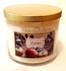 Leaves White Barn 14.5 Oz Candle Bath and Body Works Autumn 2013