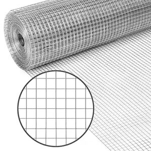 Best Choice Products 4x50ft Hardware Cloth, 1/2in 19-Gauge Galvanized Wire Fence.