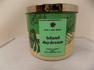 Bath and Body Works Island Daydream 3-Wick Candle 14.5 oz / 411 g