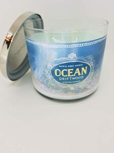 Bath and Body Works Ocean Driftwood Large Candle 14.5 Ounce 3 Wick