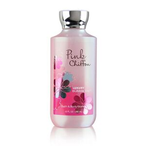 Bath and Body Works Pink Chiffon Luxury Bubble Bath 10 Fl Oz – New for 2013