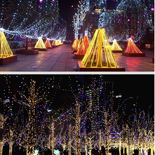 BZGWECD Solar Lamps LED Rope Lights Outdoor Garden Lights Waterproof 50/100/200 LED Fairy Solar String Lights for Halloween Party Garden Decor (Emitting Color : RGB, Wattage : 200LEDS 22M) | The Storepaperoomates Retail Market - Fast Affordable Shopping