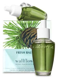 Bath & Body Works Slatkin & Co. Wallfowers Home Fragrance Refills – 2 Refill Bulbs – Fresh Balsam