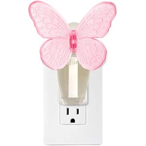Bath and Body Works White Barn Pink Spring Butterfly Wallflower Fragrance Plug In
