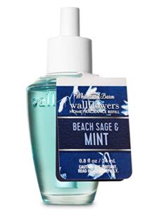 Bath Body Works Wallflowers Fragrance Refill Bulb Beach Sage & Mint 2019