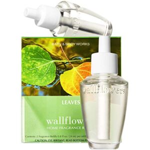 Bath and Body Works New Look! LEAVES Wallflowers 2-Pack Refills (2019 Edition)