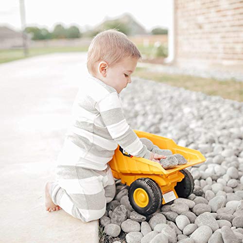 CAT Shovel and Sift Dump Truck Ride-On Toy for Kids and Children Ages 1 – 3 Years Old, Featuring Realistic Job Site Sounds and Removable Sifter and Shovel, Yellow/Black, by Kid Trax | The Storepaperoomates Retail Market - Fast Affordable Shopping