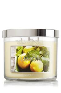 Slatkin & Co. White Barn Lemon 14.5 Oz 3-Wick Candle – Bath & Body Works