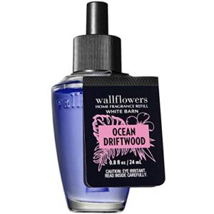 Bath and Body Works OCEAN DRIFTWOOD Wallflowers Fragrance Refill 0.8 Fluid Ounce (2020 Edition)