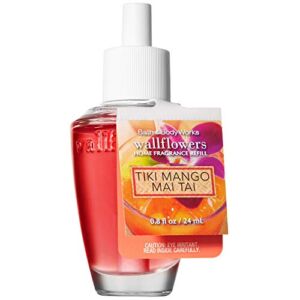 Bath and Body Works TIKI MANGO MAI TAI Wallflowers Fragrance Refill 0.8 Fluid Ounce (2019 Edition, New Look)