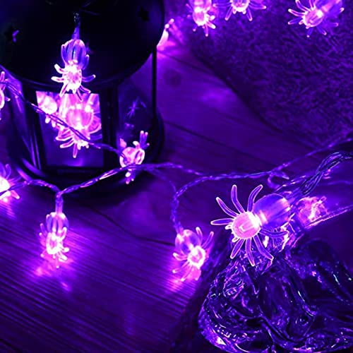 PLGEBR Halloween Led Light Spider String Light Rope Lamp Hanging Happy Party Halloween Ornament Horror Decor C7i2 Home Ornaments Room | The Storepaperoomates Retail Market - Fast Affordable Shopping