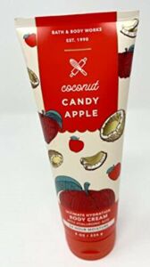 Bath and Body Works Coconut Candy Apple Ultimate Hydration 24 Hour Body Cream 8 Ounce Full Size