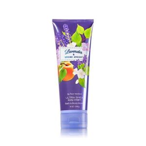 Bath and Body Works Lavender Spring Apricot Body Cream 8 Ounce