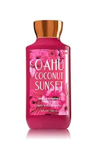 Bath & Body Works Oahu Coconut Sunset Shea & Vitamin E Body Lotion, 8 Ounce