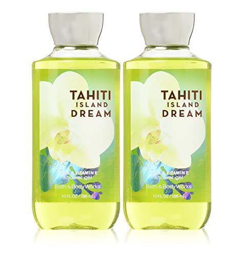 Bath & Body Works Tahiti Island Dreams Shower Gel Gift Sets 10 Oz 2 Pack (Tahiti Island Dreams) | The Storepaperoomates Retail Market - Fast Affordable Shopping