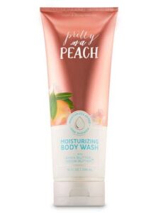 Bath and Body Works PRETTY AS A PEACH Moisturizing Body Wash with Shea Butter and Cocoa Butter – Full Size