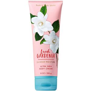 Bath and Body Works Fresh Gardenia Ultra Shea Body Cream 8 Ounce (2018 Limited Edition)