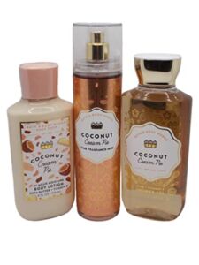 Bath and Body Works – Coconut Cream Pie – Daily Trio – Spring – 2021