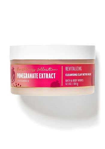 Bath and Body Works Pomegranate Extract Cleansing Clay Detox Mask 6.5 oz / 184 g | The Storepaperoomates Retail Market - Fast Affordable Shopping