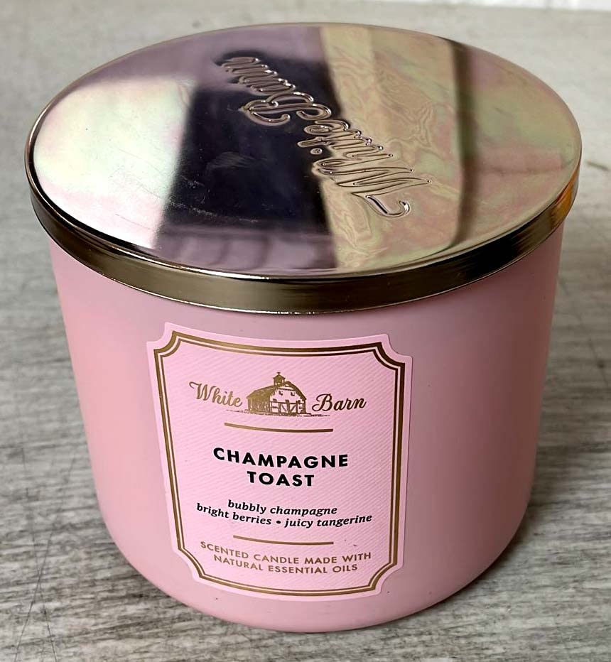 Champagne Toast 3 Wick Candle ~ White Barn ~ Bath and Body Works | The Storepaperoomates Retail Market - Fast Affordable Shopping