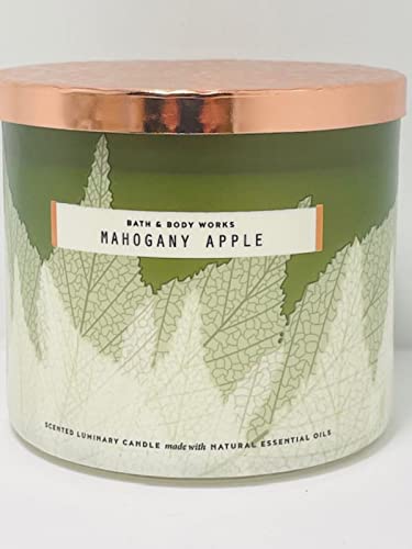 Bath & Body Works, White Barn 3-Wick Candle w/Essential Oils – 14.5 oz – 2021 Autumn! (Mahogany Apple) | The Storepaperoomates Retail Market - Fast Affordable Shopping