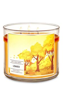 Bath & Body Works 3-Wick Scented Candle in Leaves