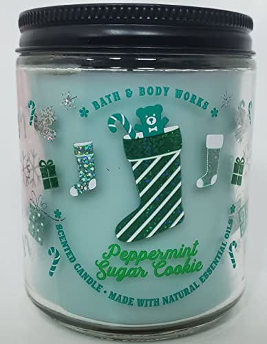 Bath & Body Works, White Barn 1-Wick Candle w/Essential Oils – 7 oz – 2021 Christmas & Winter Scents! (Peppermint Sugar Cookie) | The Storepaperoomates Retail Market - Fast Affordable Shopping