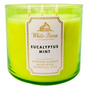 White Barn 3-Wick Scented Candle in Eucalyptus Mint