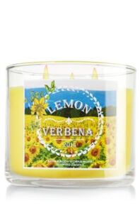 Bath & Body Works Candle 3 Wick 14.5 Ounce Provence 2014 Lemon Verbena