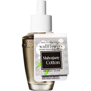 Bath and Body Works Wallflowers Refill Flowers Collection (Mahogany Cotton)
