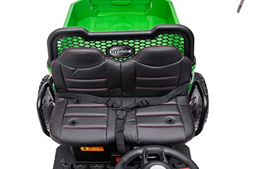 Freddo Toys 24V Battery Powered Kids Electric Ride On Car Off-Road Tractor Trailer 4×4 Toy with Parental Remote Control MP3 – USB – AUX Port LED Lights 2 Leather Seats and Eva Tires for 3+ Years | The Storepaperoomates Retail Market - Fast Affordable Shopping