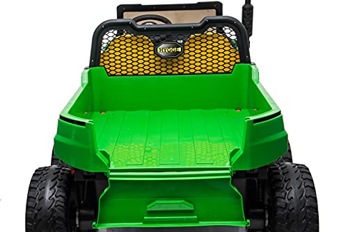 Freddo Toys 24V Battery Powered Kids Electric Ride On Car Off-Road Tractor Trailer 4×4 Toy with Parental Remote Control MP3 – USB – AUX Port LED Lights 2 Leather Seats and Eva Tires for 3+ Years | The Storepaperoomates Retail Market - Fast Affordable Shopping