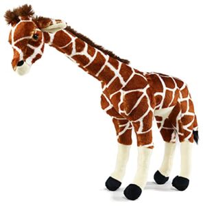 Ice King Bear Wild Animal Stuffed Animals Zoo Family Plush Toy ( Giraffe 15 Inches )