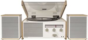 Crosley CR6034A-NA Switch II Belt-Drive Turntable with Bluetooth, AM/FM Radio, Aux-in, and Speakers