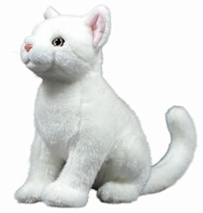 Realistic Cat Plush, Stuffed Animal 11.8″,Cat Plushie,Cat Weighted Stuffed Animal,Cat Plush,Soft and Durable, Toy for Anxiety,Cat Stuffed Animals for Girls,Gifts for Kids,Accessories Decor