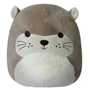 Squishmallows 14-Inch Light Brown Otter with Fuzzy Ears Plush – Add RIE to Your Squad, Ultrasoft Stuffed Animal Large Plush Toy, Official Kelly Toy Plush