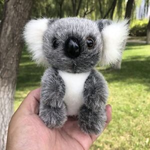 5″ Plush Koala Bear Simulation Stuffed Animal Toy Doll (Gray)